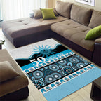 Sharks NAIDOC Week Area Rug Aboriginal Torres Strait Islanders Vibe