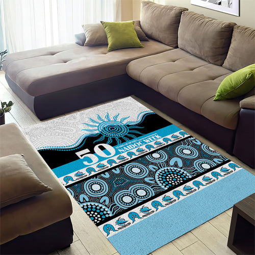 Sharks NAIDOC Week Area Rug Aboriginal Torres Strait Islanders Vibe