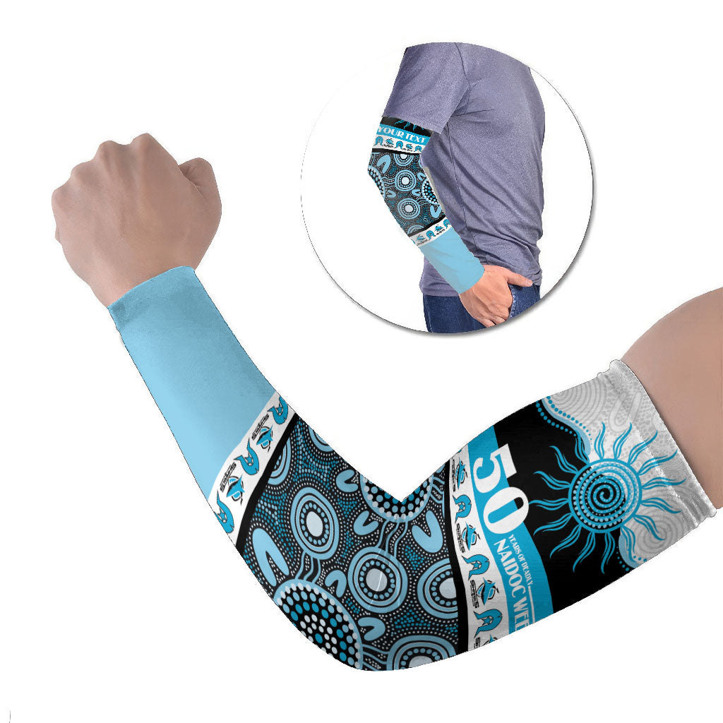 Sharks NAIDOC Week Personalised Arm Sleeves Aboriginal Torres Strait Islanders Vibe