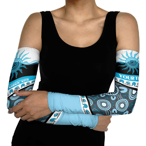 Sharks NAIDOC Week Personalised Arm Sleeves Aboriginal Torres Strait Islanders Vibe