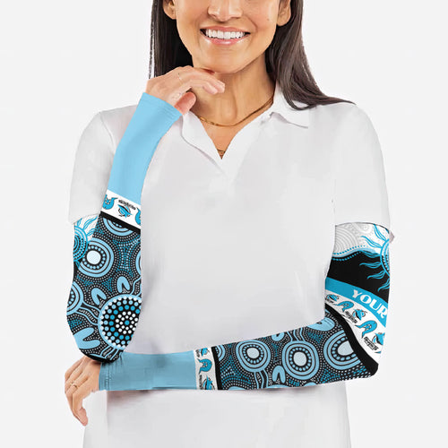 Sharks NAIDOC Week Personalised Arm Sleeves Aboriginal Torres Strait Islanders Vibe