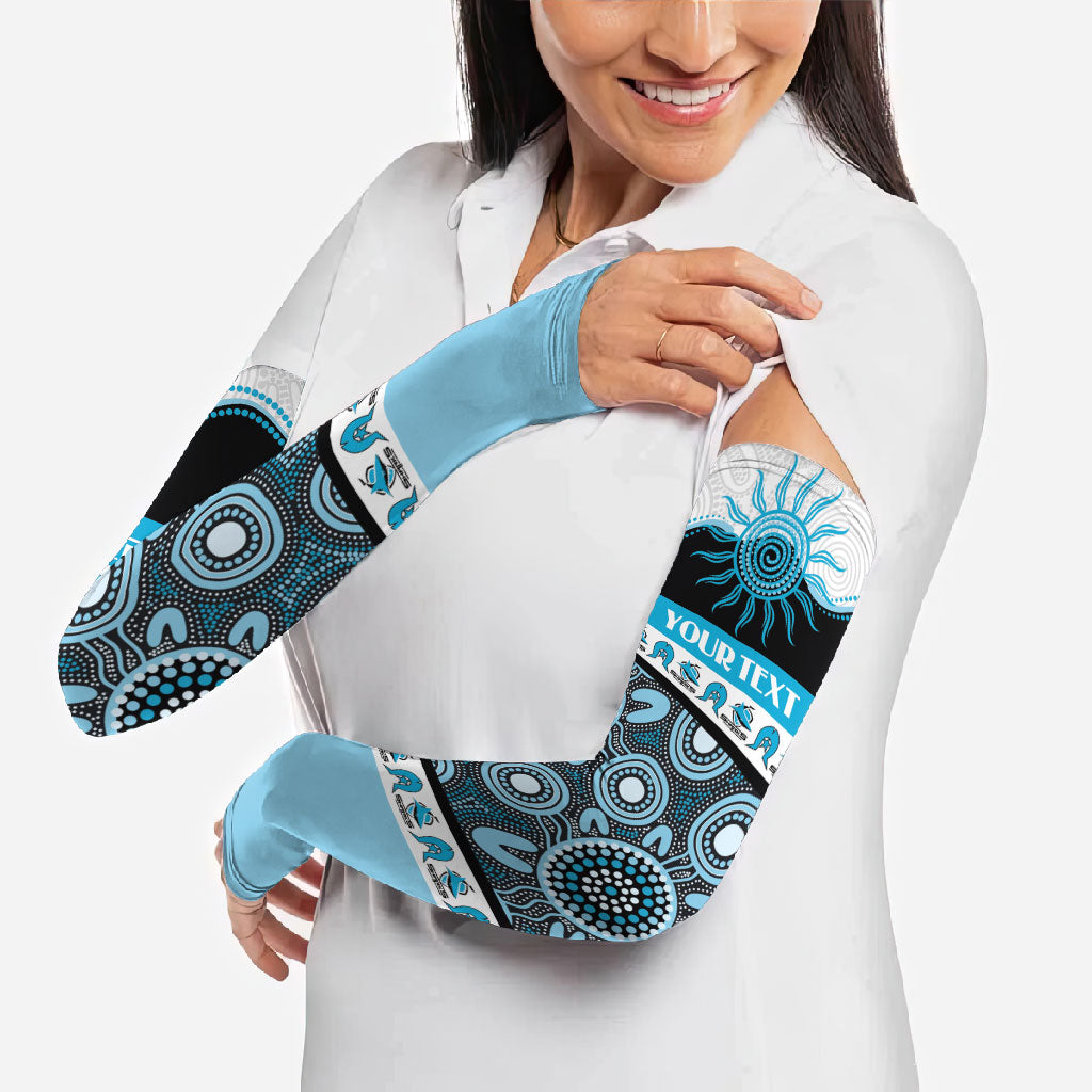 Sharks NAIDOC Week Personalised Arm Sleeves Aboriginal Torres Strait Islanders Vibe