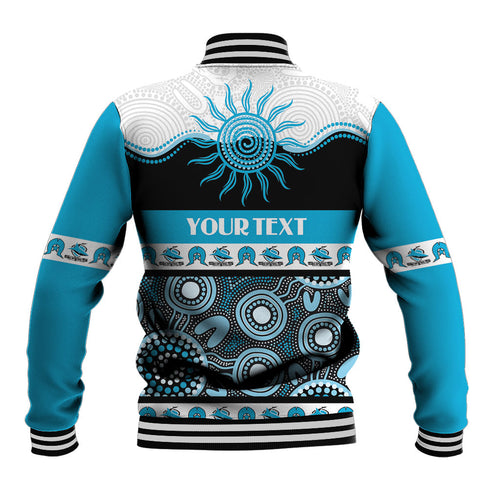 Sharks NAIDOC Week Personalised Baseball Jacket Aboriginal Torres Strait Islanders Vibe