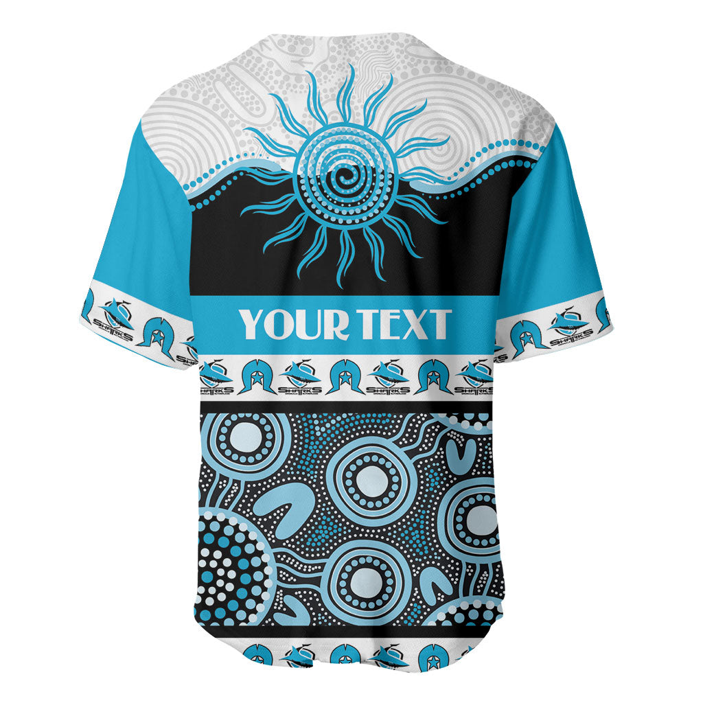 Sharks NAIDOC Week Personalised Baseball Jersey Aboriginal Torres Strait Islanders Vibe