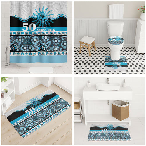 Sharks NAIDOC Week Bathroom Set Aboriginal Torres Strait Islanders Vibe