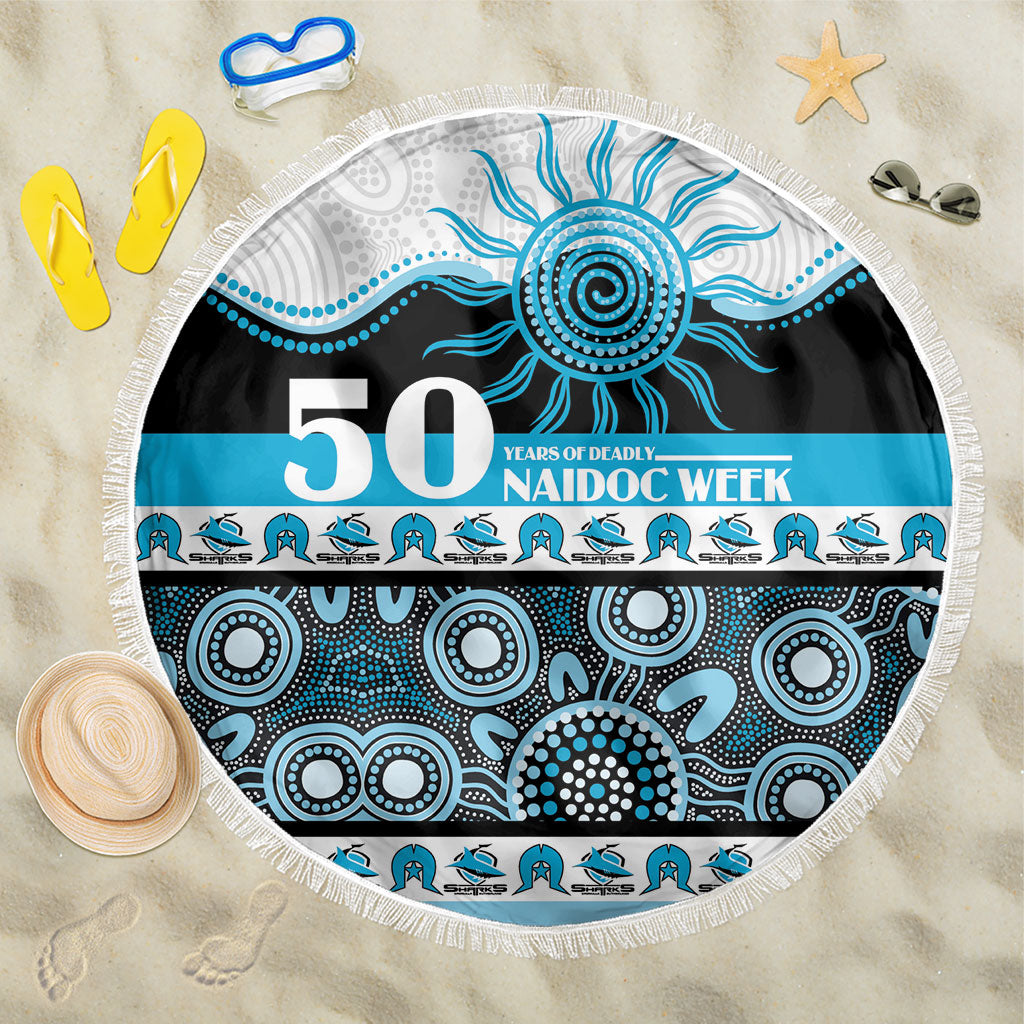 Sharks NAIDOC Week Beach Blanket Aboriginal Torres Strait Islanders Vibe