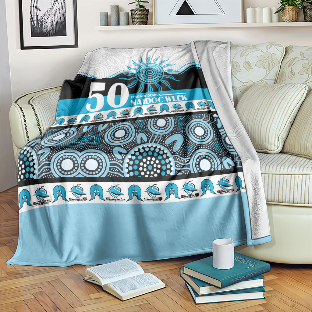 Sharks NAIDOC Week Blanket Aboriginal Torres Strait Islanders Vibe