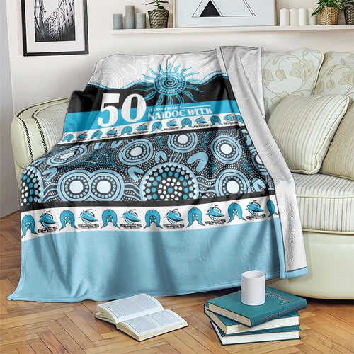 Sharks NAIDOC Week Blanket Aboriginal Torres Strait Islanders Vibe