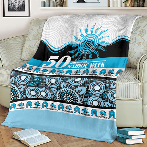 Sharks NAIDOC Week Blanket Aboriginal Torres Strait Islanders Vibe