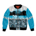 Sharks NAIDOC Week Personalised Bomber Jacket Aboriginal Torres Strait Islanders Vibe