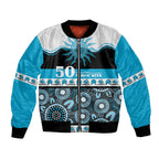 Sharks NAIDOC Week Personalised Bomber Jacket Aboriginal Torres Strait Islanders Vibe