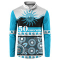Sharks NAIDOC Week Personalised Button Sweatshirt Aboriginal Torres Strait Islanders Vibe