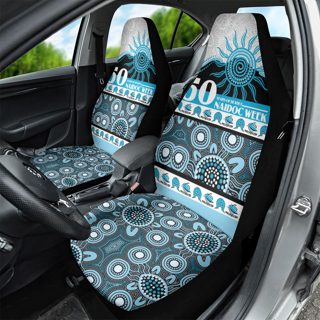 Sharks NAIDOC Week Car Seat Cover Aboriginal Torres Strait Islanders Vibe