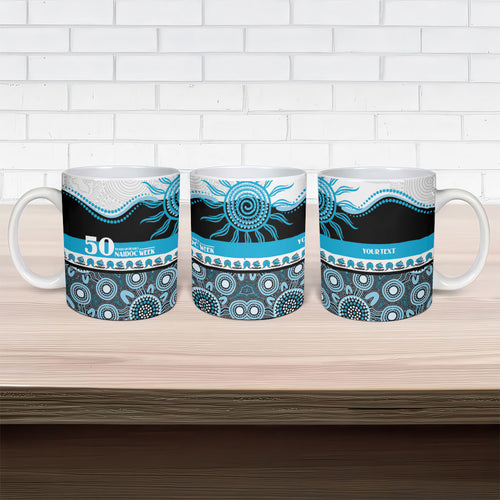 Sharks NAIDOC Week Personalised Ceramic Mug Aboriginal Torres Strait Islanders Vibe