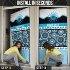 Sharks NAIDOC Week Personalised Door Cover Aboriginal Torres Strait Islanders Vibe