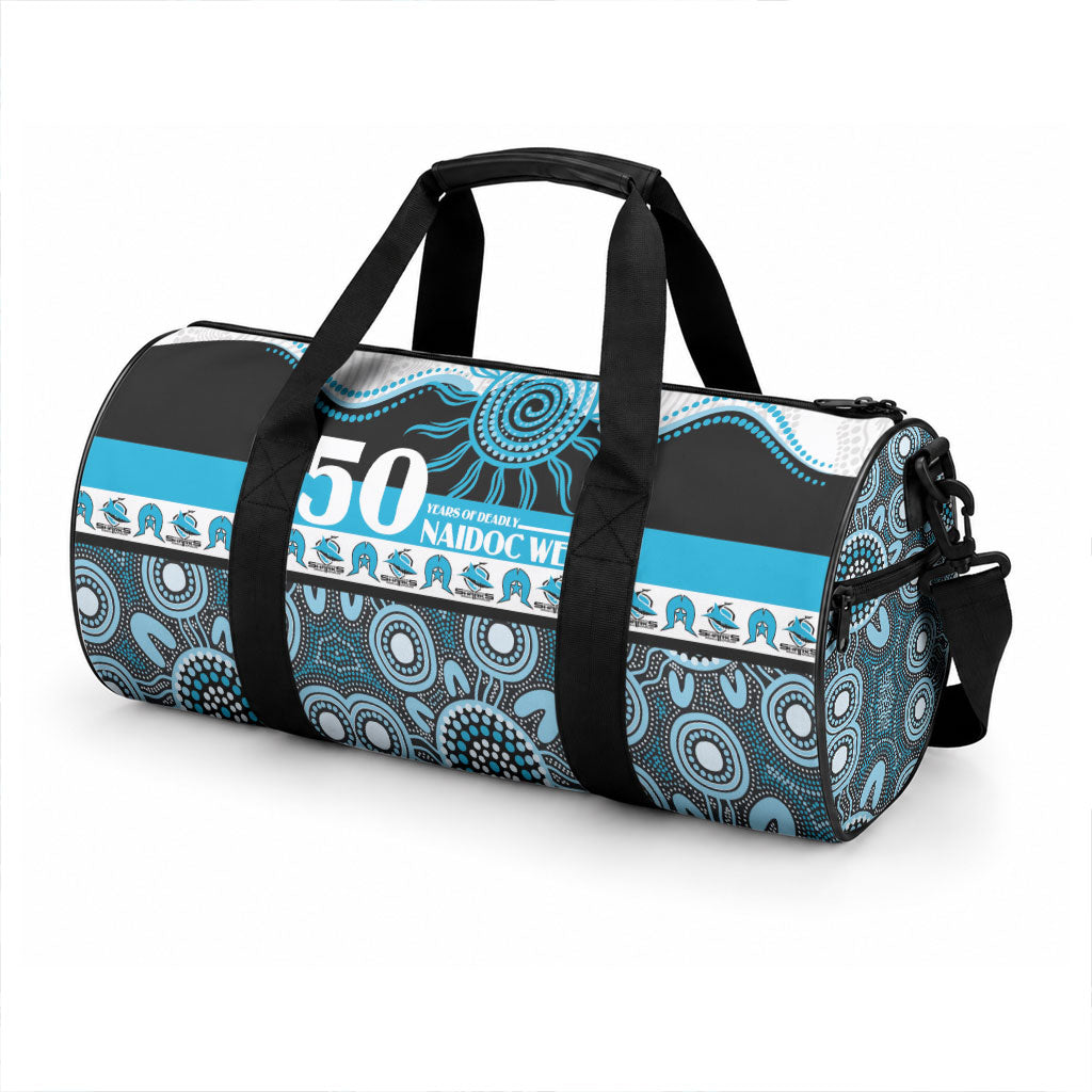 Sharks NAIDOC Week Duffle Bag Aboriginal Torres Strait Islanders Vibe