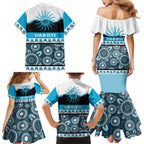 Sharks NAIDOC Week Personalised Family Matching Mermaid Dress and Hawaiian Shirt Aboriginal Torres Strait Islanders Vibe