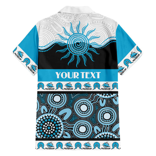 Sharks NAIDOC Week Personalised Family Matching Mermaid Dress and Hawaiian Shirt Aboriginal Torres Strait Islanders Vibe