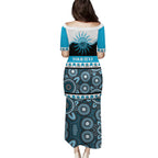 Sharks NAIDOC Week Personalised Family Matching Puletasi and Hawaiian Shirt Aboriginal Torres Strait Islanders Vibe