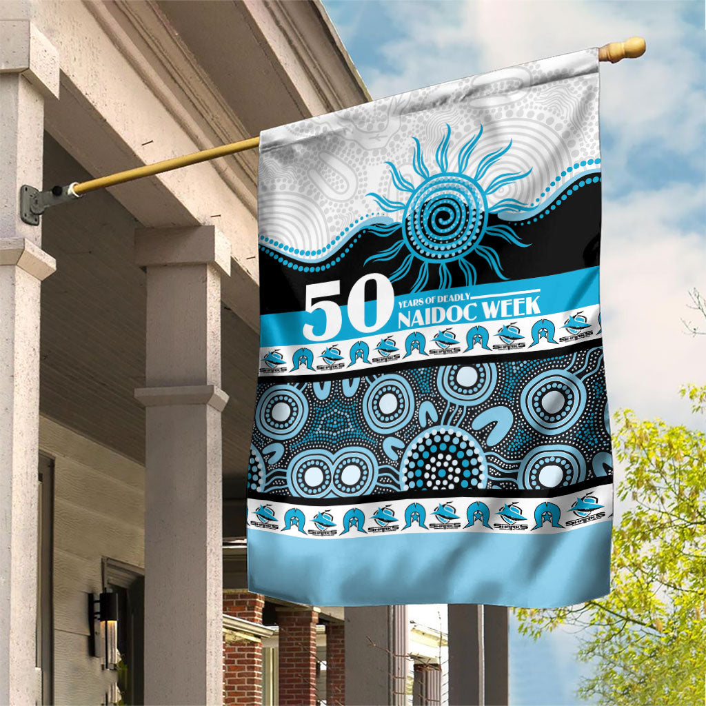 Sharks NAIDOC Week Garden Flag Aboriginal Torres Strait Islanders Vibe