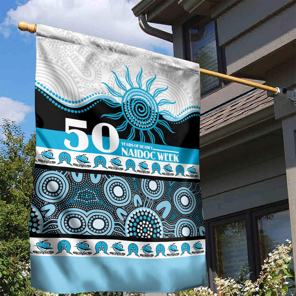 Sharks NAIDOC Week Garden Flag Aboriginal Torres Strait Islanders Vibe