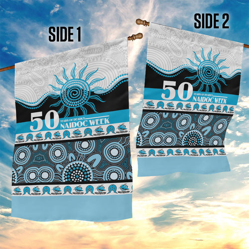 Sharks NAIDOC Week Garden Flag Aboriginal Torres Strait Islanders Vibe