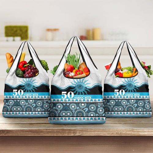 Sharks NAIDOC Week Grocery Bag Aboriginal Torres Strait Islanders Vibe