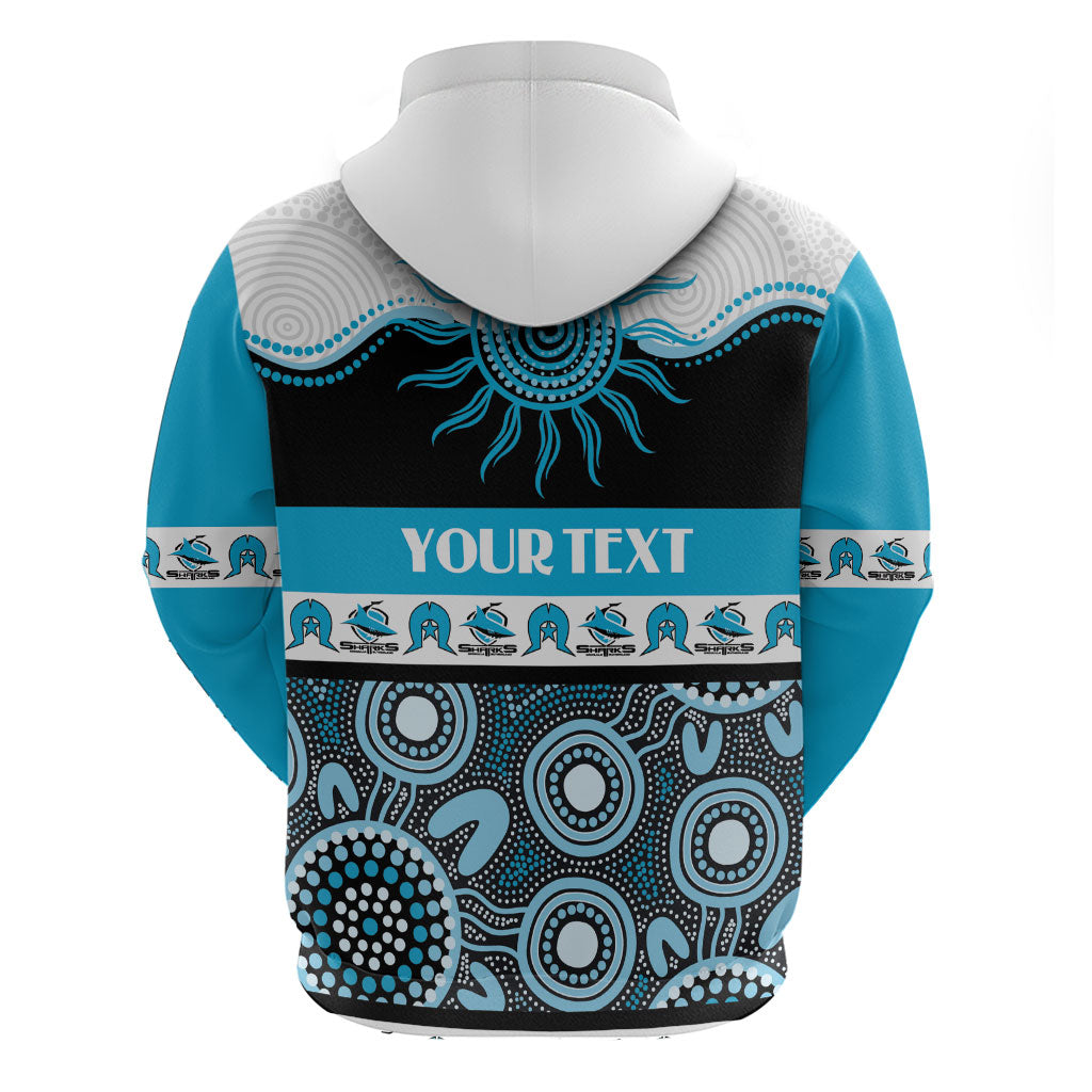 Sharks NAIDOC Week Personalised Hoodie Aboriginal Torres Strait Islanders Vibe