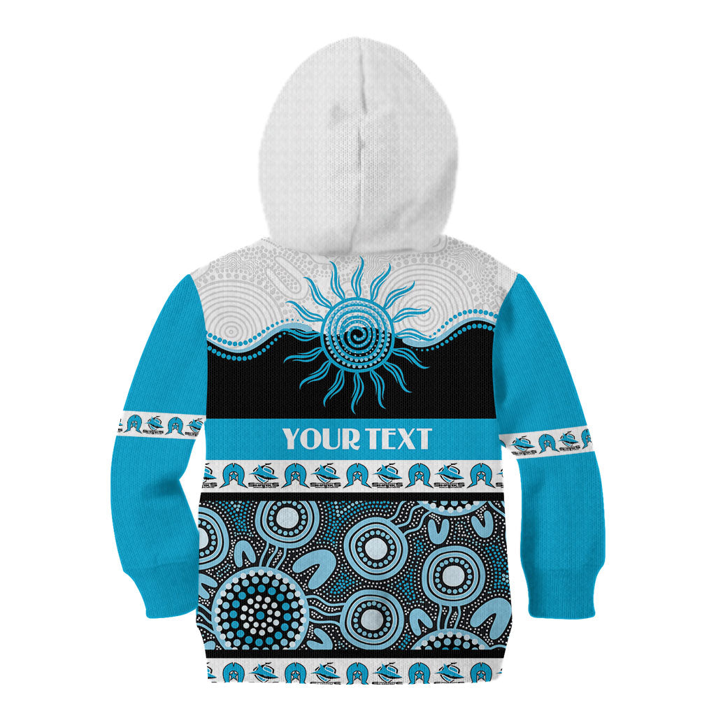 Sharks NAIDOC Week Personalised Kid Hoodie Aboriginal Torres Strait Islanders Vibe