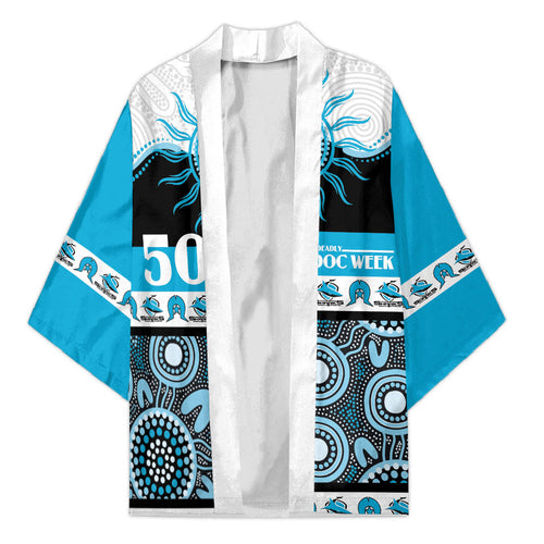 Sharks NAIDOC Week Personalised Kimono Aboriginal Torres Strait Islanders Vibe
