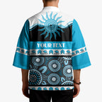 Sharks NAIDOC Week Personalised Kimono Aboriginal Torres Strait Islanders Vibe