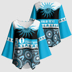 Sharks NAIDOC Week Personalised Kimono Sleeve Blouse Aboriginal Torres Strait Islanders Vibe