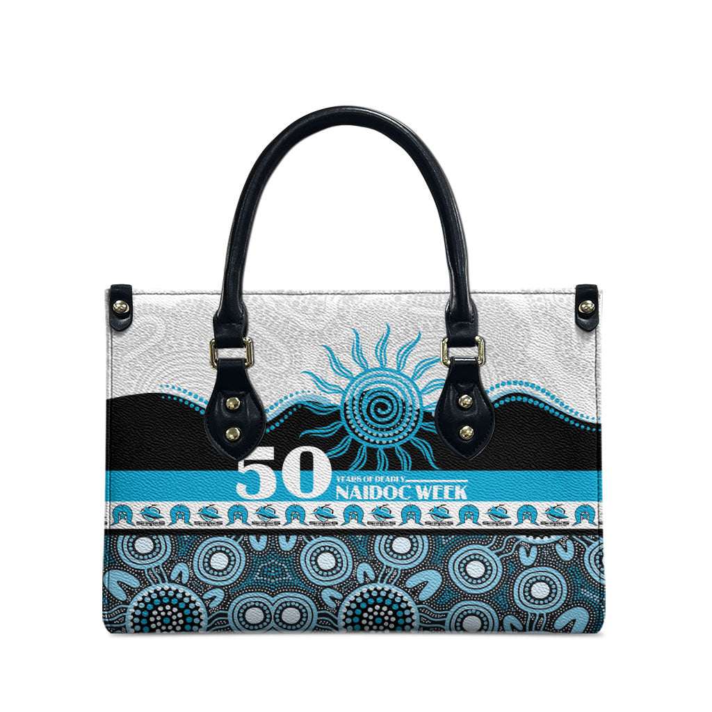 Sharks NAIDOC Week Leather Bag Aboriginal Torres Strait Islanders Vibe