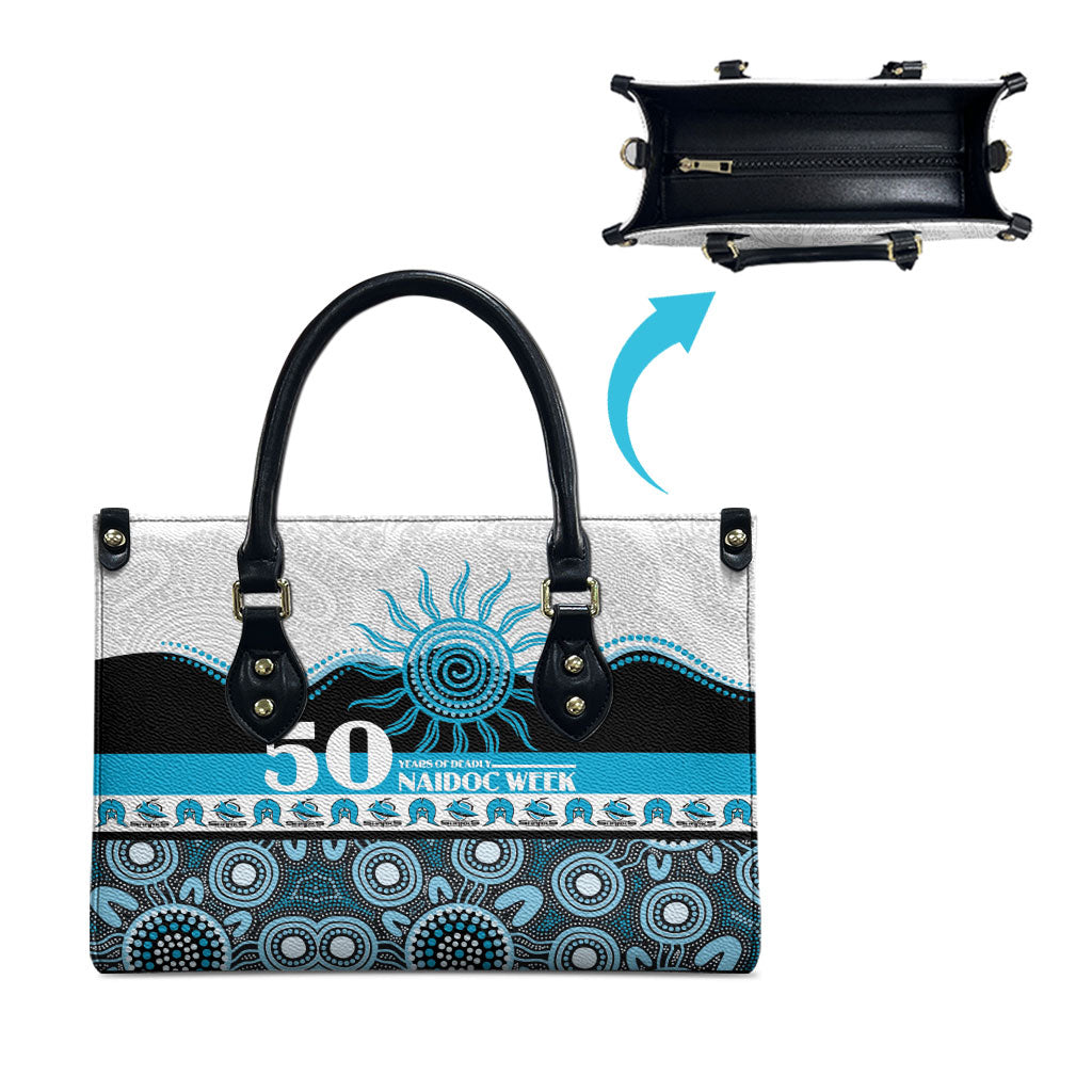 Sharks NAIDOC Week Leather Bag Aboriginal Torres Strait Islanders Vibe