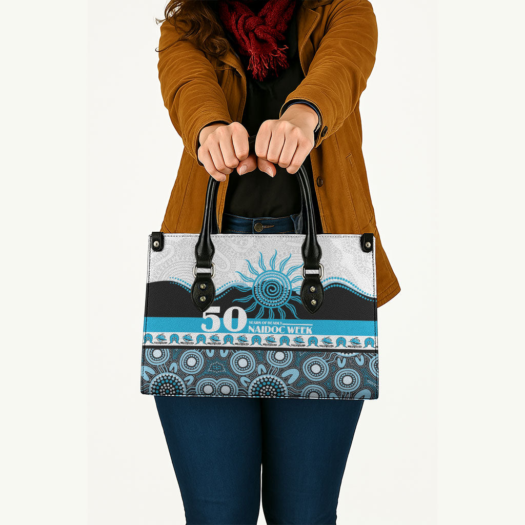 Sharks NAIDOC Week Leather Bag Aboriginal Torres Strait Islanders Vibe