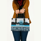 Sharks NAIDOC Week Leather Bag Aboriginal Torres Strait Islanders Vibe