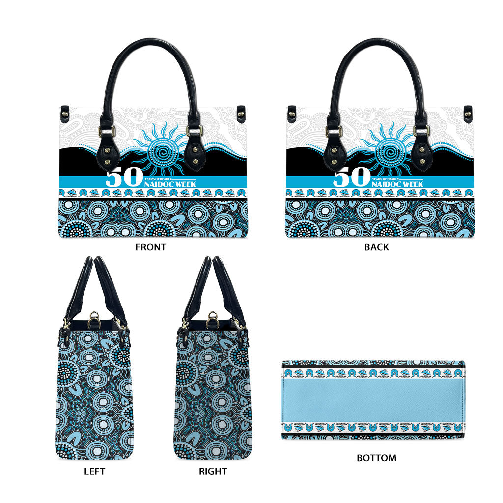 Sharks NAIDOC Week Leather Bag Aboriginal Torres Strait Islanders Vibe