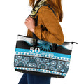 Sharks NAIDOC Week Leather Tote Bag Aboriginal Torres Strait Islanders Vibe