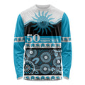 Sharks NAIDOC Week Personalised Long Sleeve Shirt Aboriginal Torres Strait Islanders Vibe