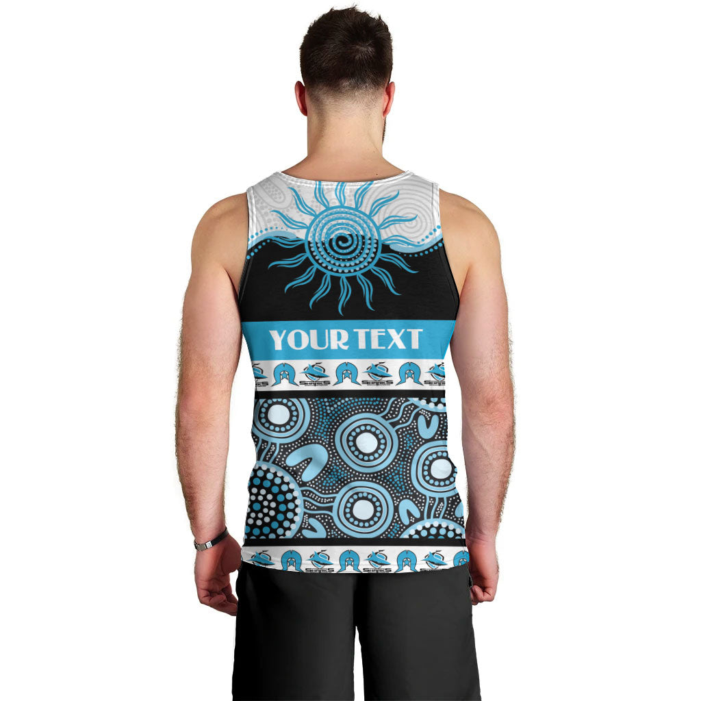 Sharks NAIDOC Week Personalised Men Tank Top Aboriginal Torres Strait Islanders Vibe