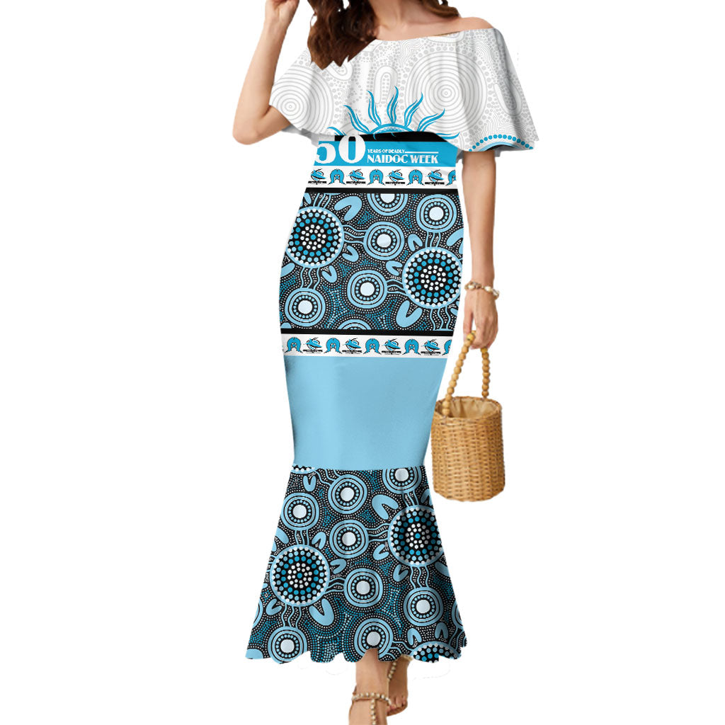 Sharks NAIDOC Week Personalised Mermaid Dress Aboriginal Torres Strait Islanders Vibe