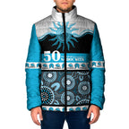 Sharks NAIDOC Week Personalised Padded Jacket Aboriginal Torres Strait Islanders Vibe