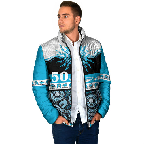 Sharks NAIDOC Week Personalised Padded Jacket Aboriginal Torres Strait Islanders Vibe