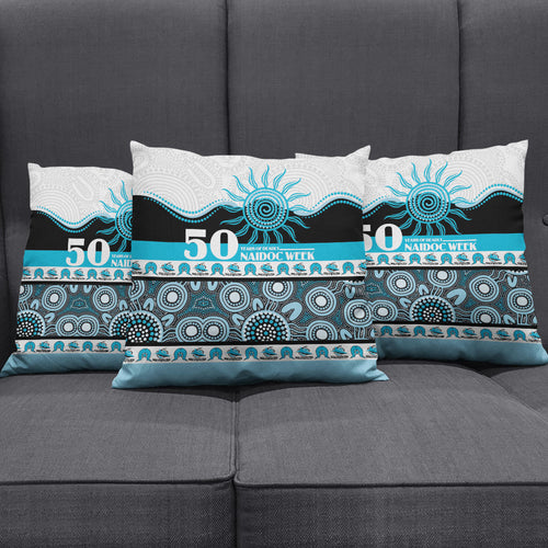 Sharks NAIDOC Week Pillow Cover Aboriginal Torres Strait Islanders Vibe