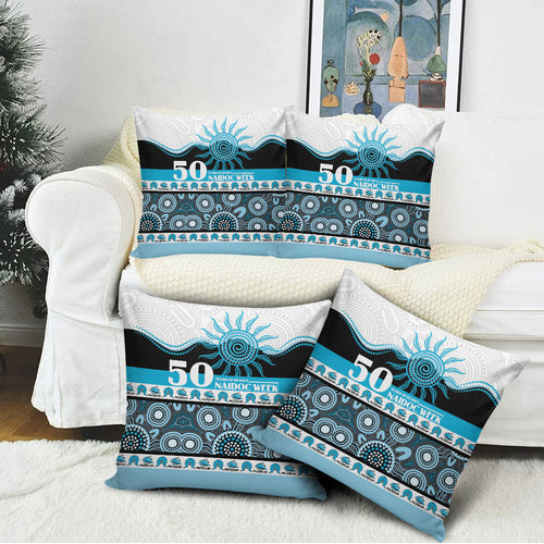 Sharks NAIDOC Week Pillow Cover Aboriginal Torres Strait Islanders Vibe