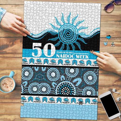 Sharks NAIDOC Week Puzzle Aboriginal Torres Strait Islanders Vibe