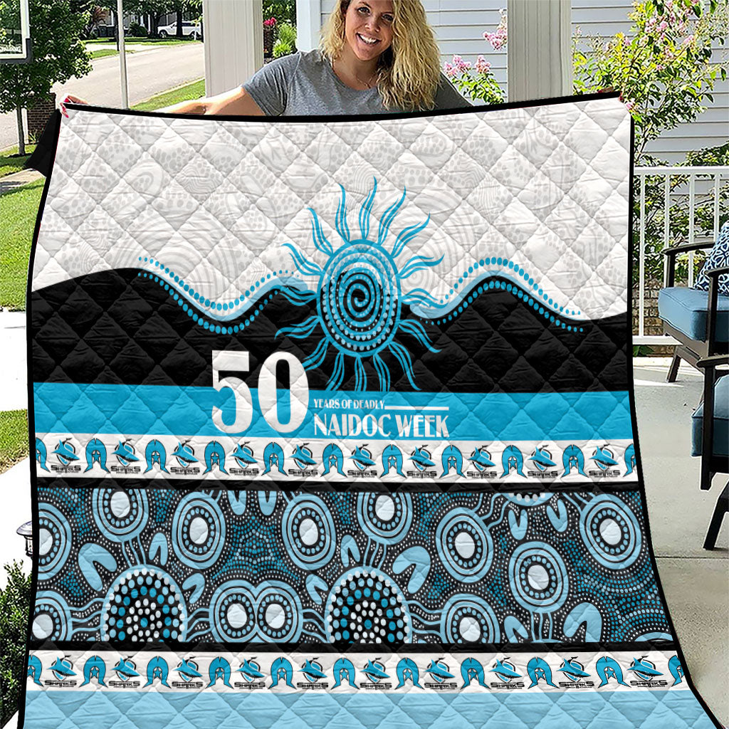 Sharks NAIDOC Week Quilt Aboriginal Torres Strait Islanders Vibe