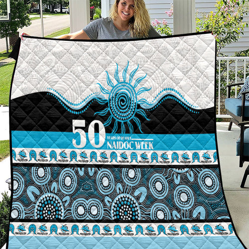Sharks NAIDOC Week Quilt Aboriginal Torres Strait Islanders Vibe