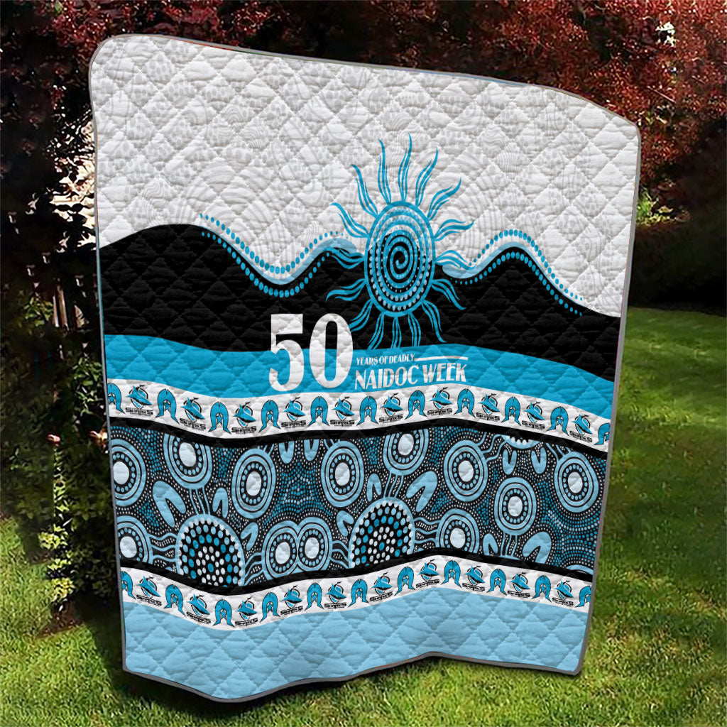 Sharks NAIDOC Week Quilt Aboriginal Torres Strait Islanders Vibe