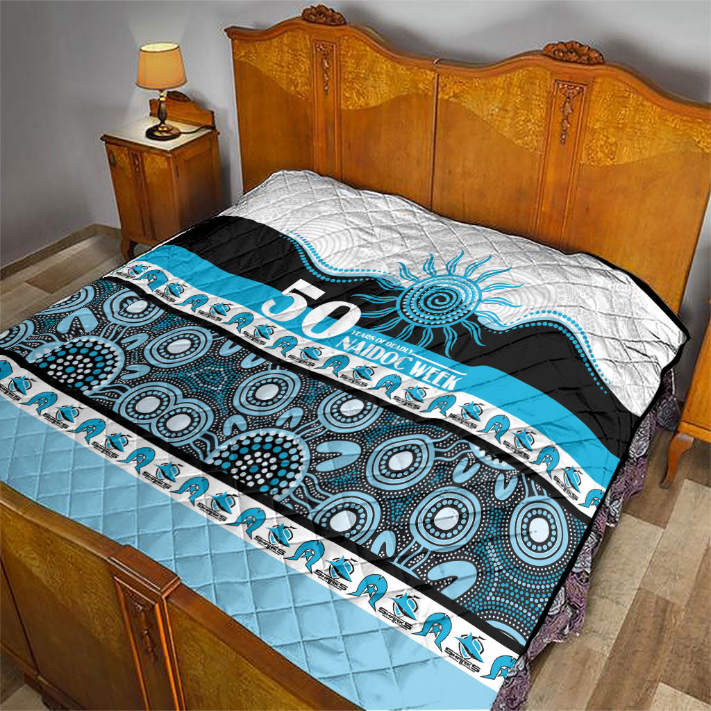 Sharks NAIDOC Week Quilt Aboriginal Torres Strait Islanders Vibe